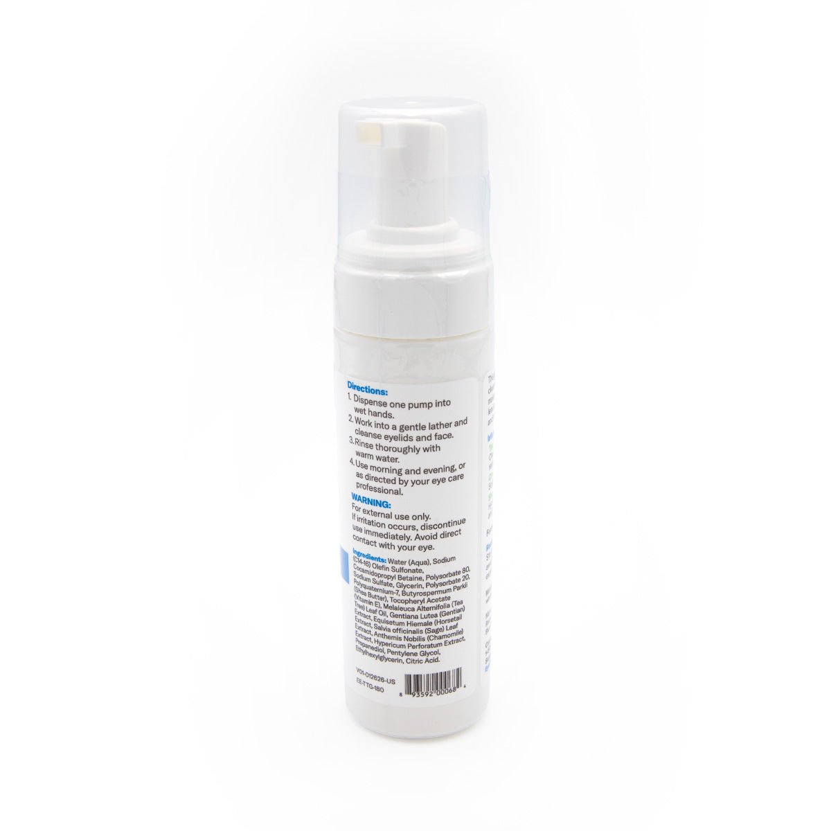 EyeEco Gentle Formula Tea Tree Eyelid & Facial Cleanser (1.69oz & 6.09oz) - Dryeye Rescue