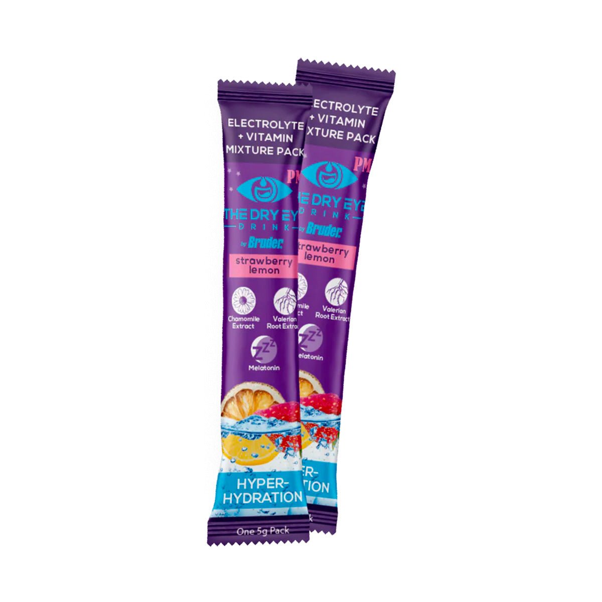 Dry Eye Drink™ PM – Nighttime Hydration + Sleep Support for Dry Eyes (20 Packets) - Dryeye Rescue