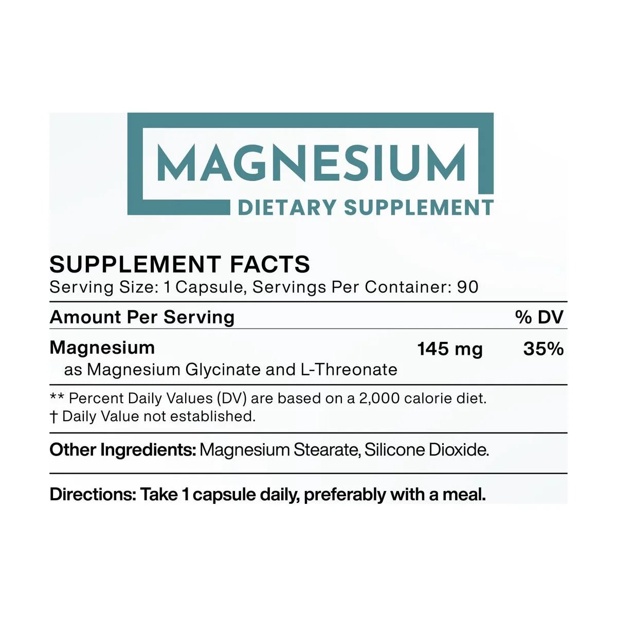 MacuHealth Magnesium Glycinate & L-Threonate Supplement - Dryeye Rescue