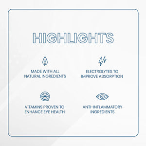 Dry Eye Drink™ Complete Set – Daytime & PM Hydration for Dry Eyes (20 Packets) 10 each