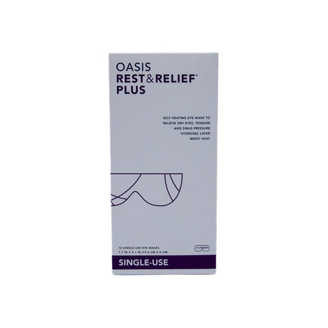 Oasis Self-Heating Rest & Relief Plus Mask (10ct masks) - Dryeye Rescue