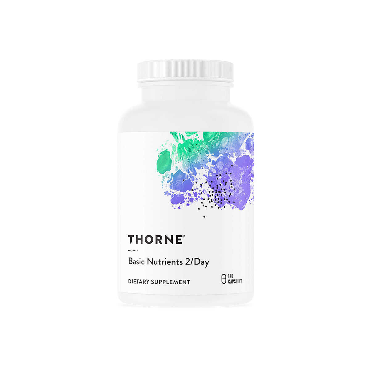 Thorne Basic Nutrients 2/Day – Multivitamin & Mineral Formula (120 Capsules)