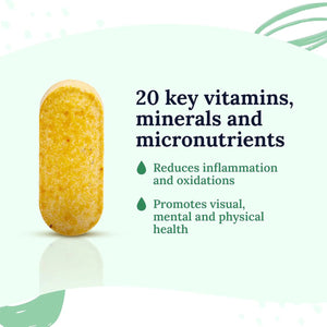 CorneaCare Multivitamin for Eyes, Mind and Body (60ct - 1 Month Supply) - Dryeye Rescue