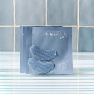 Daily Practice Brighten & Hydrate Eye Patches – Instantly Refresh & Rejuvenate Your Eyes (5-Pairs) - Dryeye Rescue