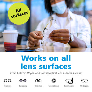 ZEISS Anti-Fog Wipes (30ct)