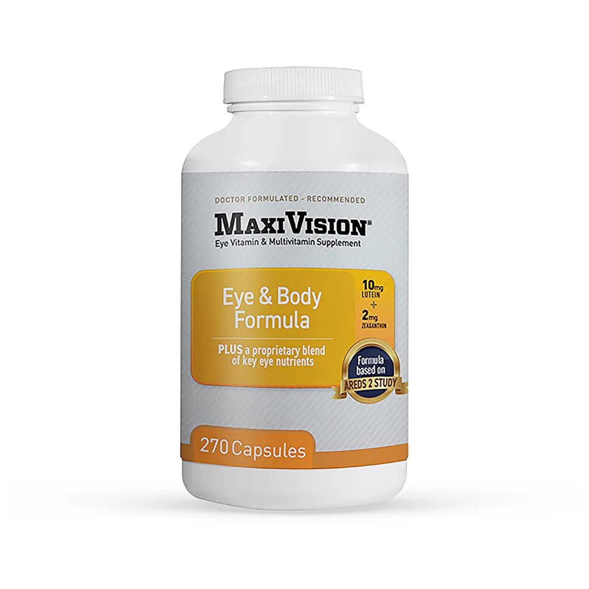 MaxiVision Eye and Body Formula AREDS + Multivitamin (270ct 3-Month Supply) - Dryeye Rescue