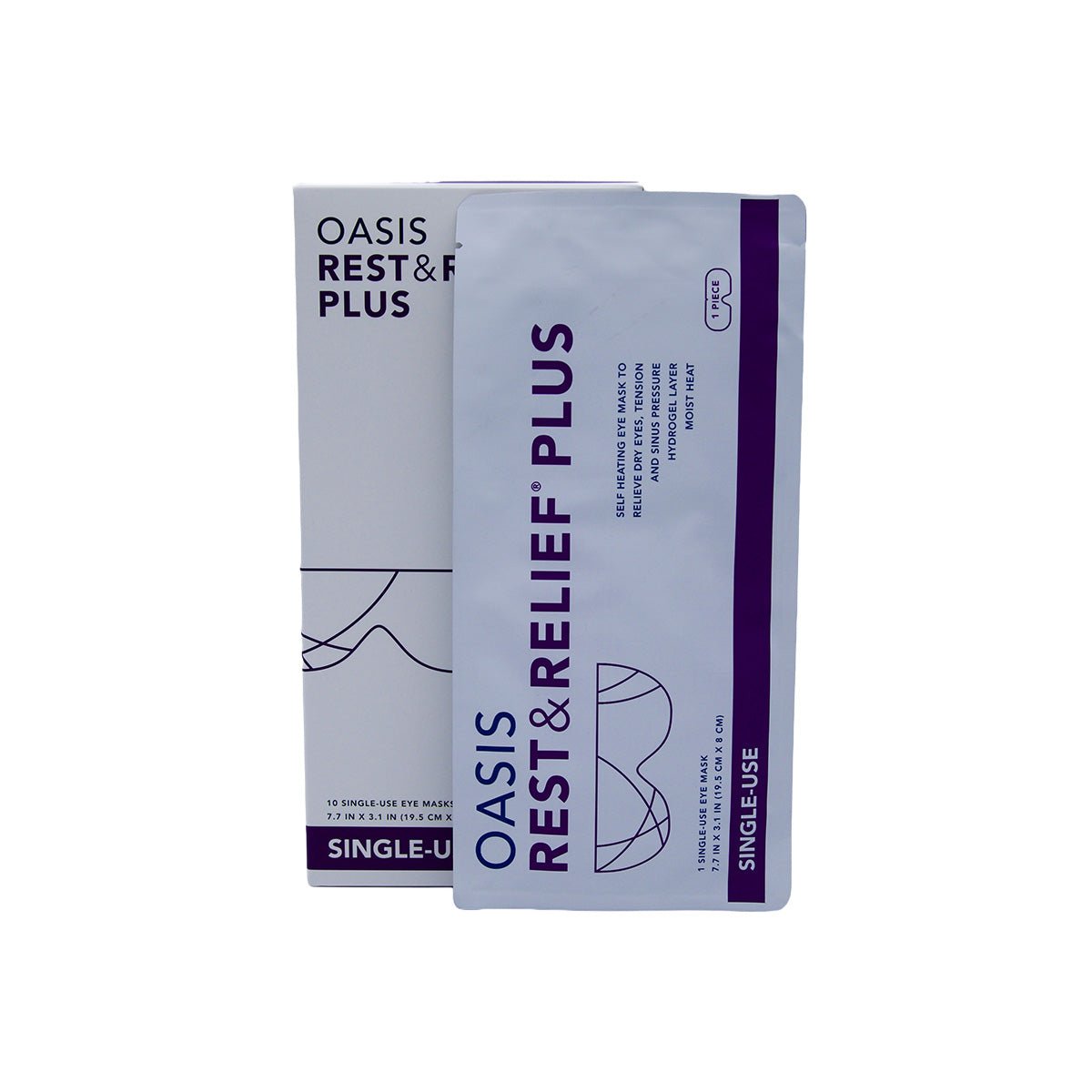 Oasis Self-Heating Rest & Relief Plus Mask (10ct masks) - Dryeye Rescue
