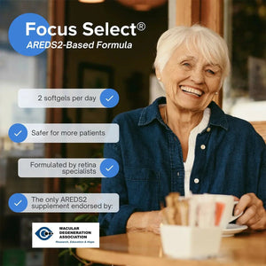 Focus Select Supplement - AREDS2 based formula(60ct. 30 Day Supply) - Dryeye Rescue
