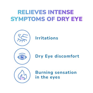 Optase Intense Preservative Free Eye Drops (10mL) 300 drops - Dryeye Rescue