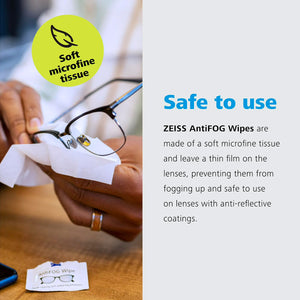 ZEISS Anti-Fog Wipes (30ct)