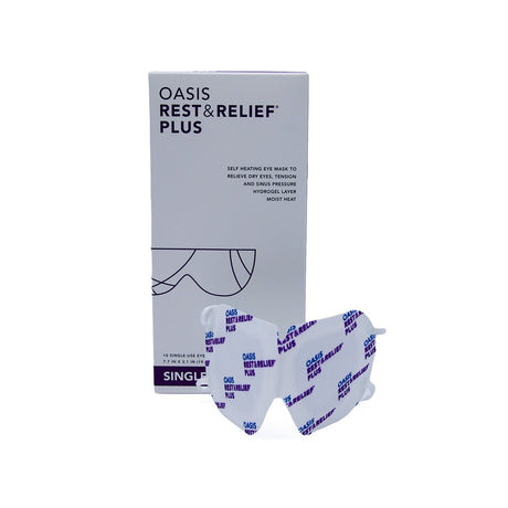 Oasis Self-Heating Rest & Relief Plus Mask (10ct masks) - Dryeye Rescue