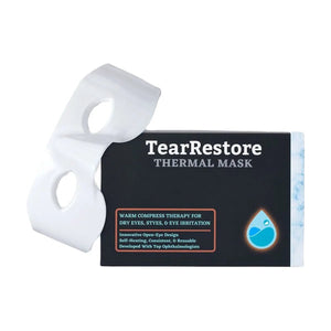 TearRestore Premium Kit - Includes TearRestore Mask, 2 Heat Packs, & 1 Box of HylaWipes (30ct) - Dryeye Rescue