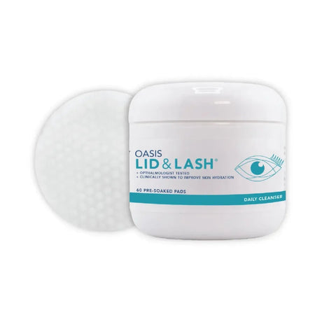 Oasis LID & LASH Cleansing Pads (60ct) - Dryeye Rescue