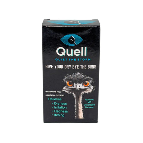 Quell Preservative-Free Lubricating Eye Drops with Manuka Honey, 10 mL - Dryeye Rescue