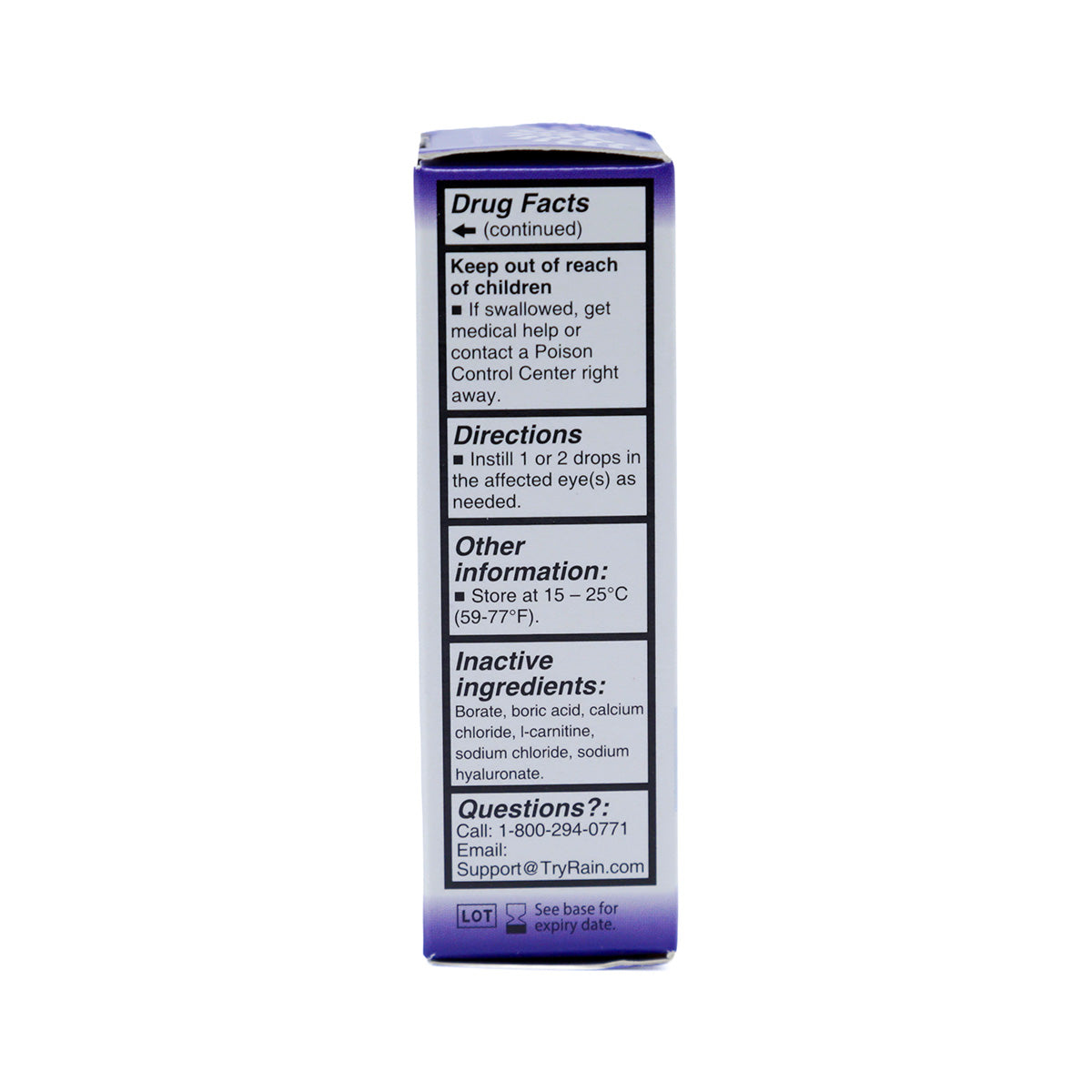 Rain Daily Eye Drops PF Multidose Bottle (10mL)