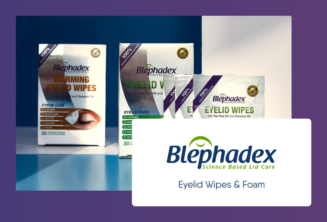 Bleplex Blephadex Eye Care Products for Gentle Cleansing