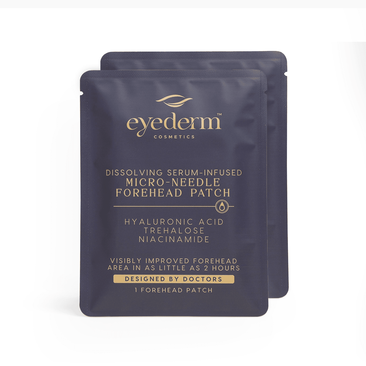 EyeDerm Micro - Needle Forehead Patches (2ct) - Dryeye Rescue