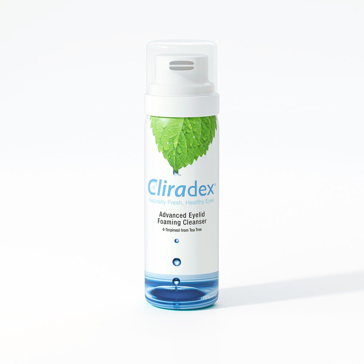 Cliradex Light Foam - Eyelash & Eyelid Cleanser - Tea Tree Oil Extract Foam - Dryeye Rescue