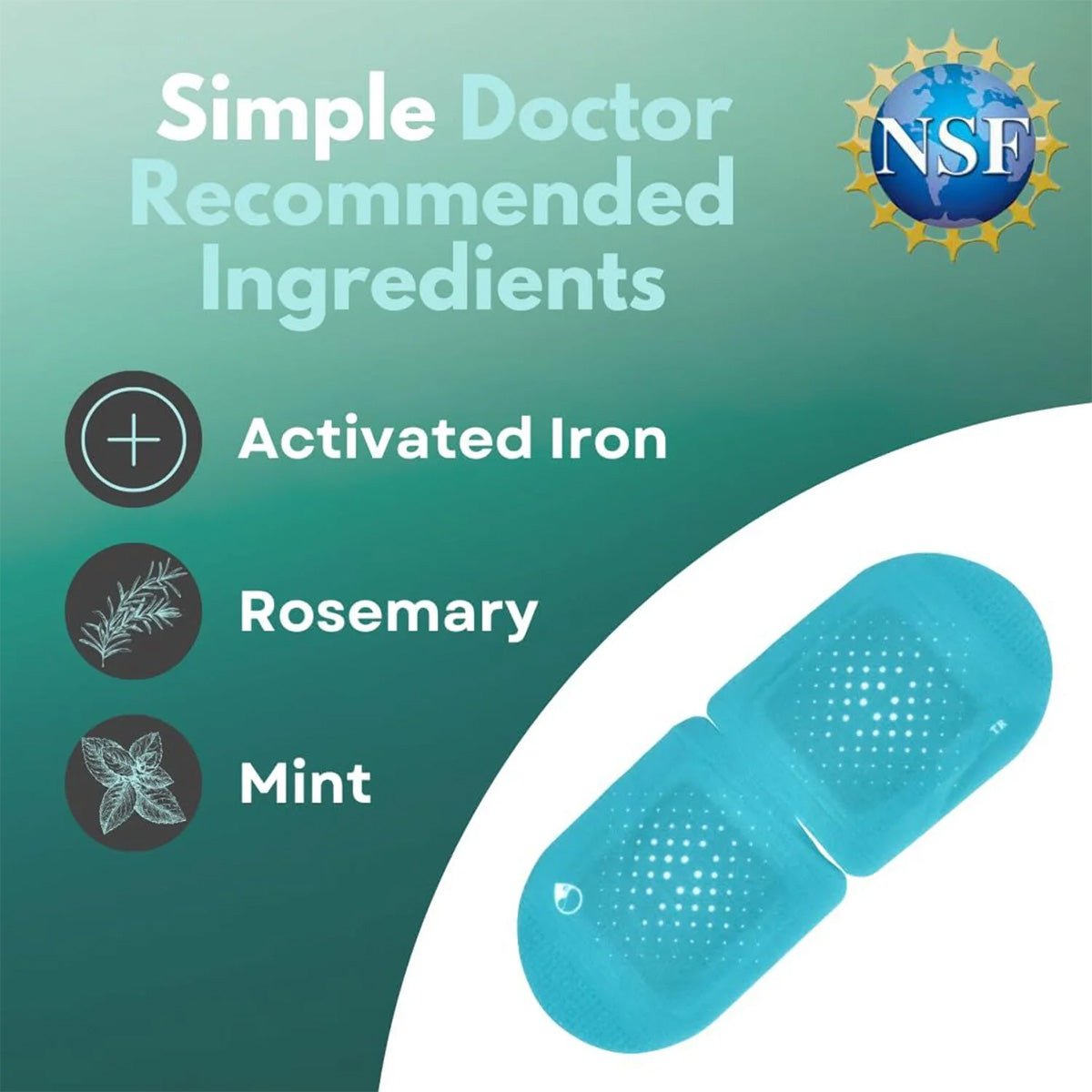 TearRestore EyeRelax Heated Eye Mask - Self Heating Mint Infused Steam Mask (10 - pack) - Dryeye Rescue