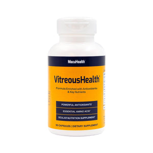 VitreousHealth by MacuHealth - Eye Floaters Formula (90ct - 90 day supply) - Dryeye Rescue