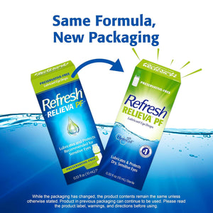 Refresh Relieva Preservative-Free Lubricant Eye Drops (10mL Multi-Dose Bottle)