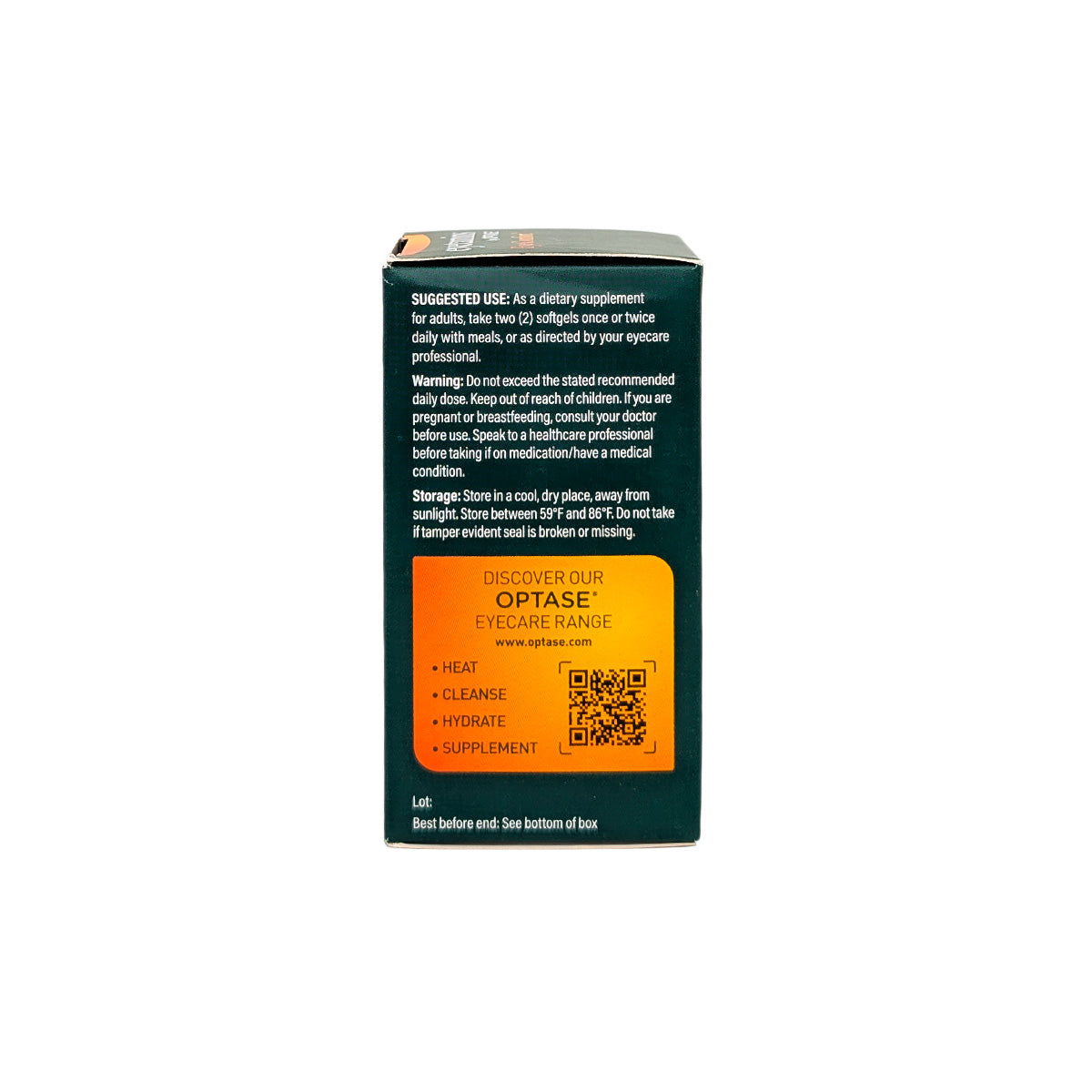 Eyetamins Dry Eye Comfort: Natural Supplements for Dry Eyes 60ct