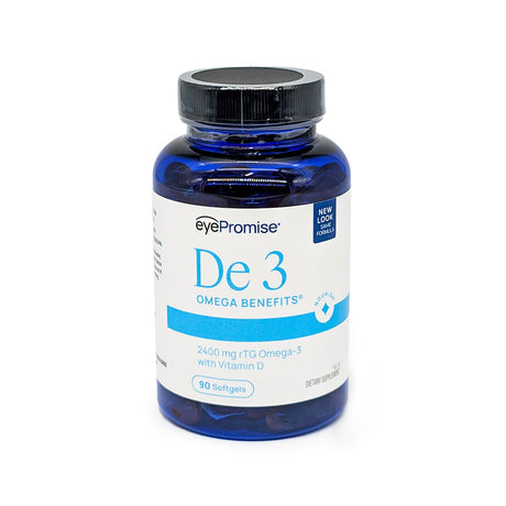 PRN DE3 Dry Eye Omega Benefits® (90/180/270ct. 1-3 Month Supply) - Dryeye Rescue