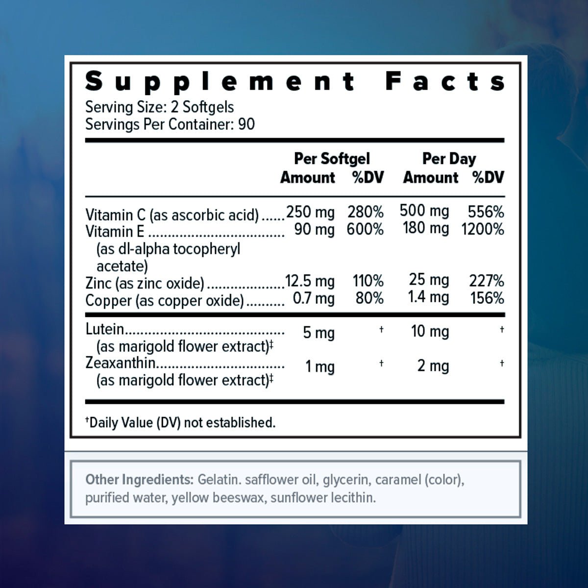Focus Select Supplement - AREDS2 based formula (180ct.) - Dryeye Rescue