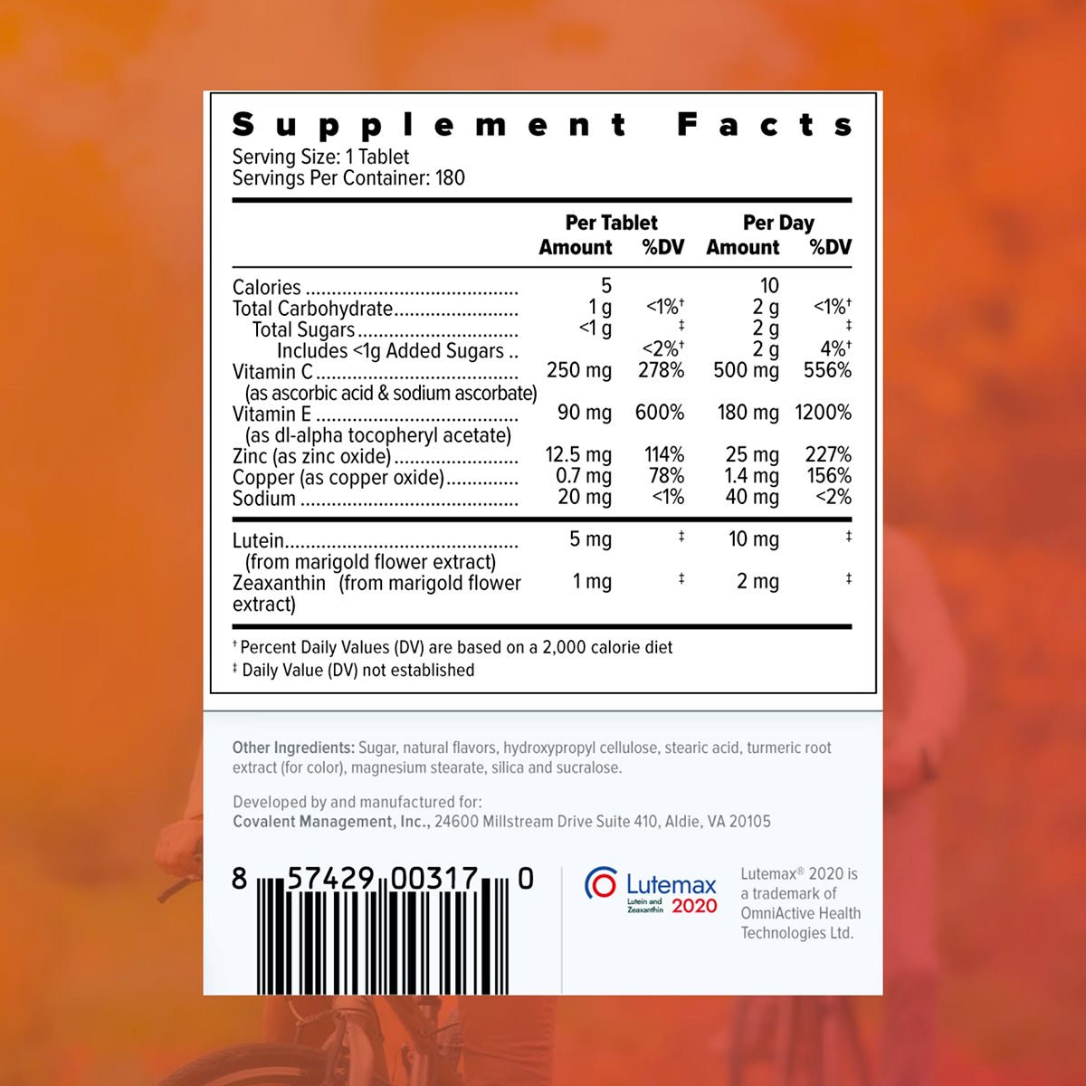 Focus Select Citrus Chewable AREDS2 Based Formula - Dryeye Rescue