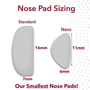Setex Anti - Slip Nosepads Nano (0.6mm) Clear, 5 pairs - Dryeye Rescue
