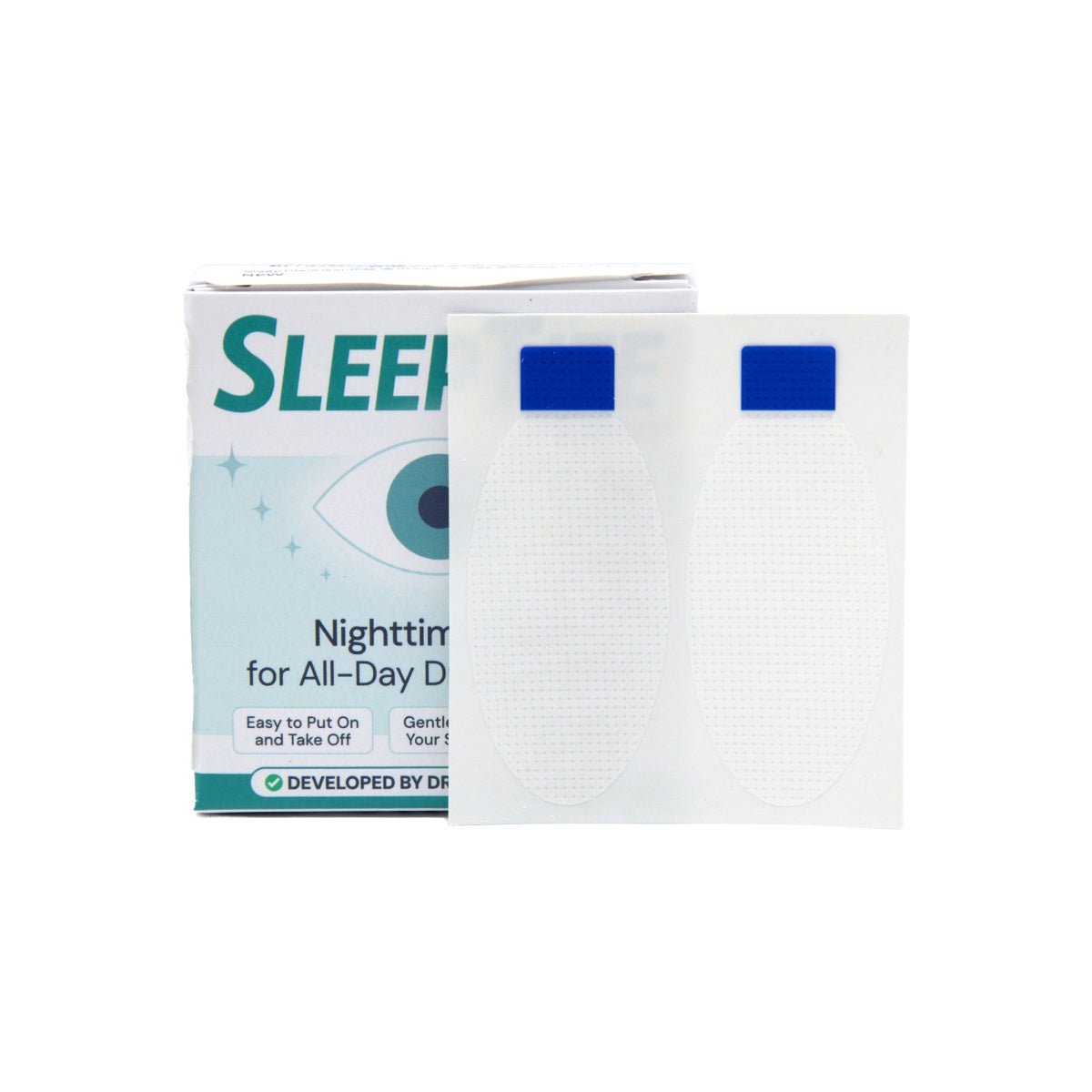 SleepTite/SleepRite Lid Seals, Nighttime Lid Closure Device (30 Pairs) - Dryeye Rescue