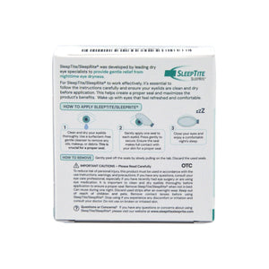 SleepTite/SleepRite Lid Seals, Nighttime Lid Closure Device (30 Pairs) - Dryeye Rescue