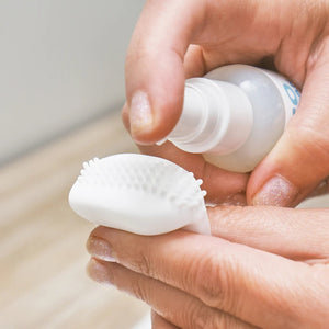 MYBOClean Combo Pack, Year Supply Daily Eyelid Cleansing Brush (4 pc) & Lids and Lash Gel (2 bottles) - Dryeye Rescue