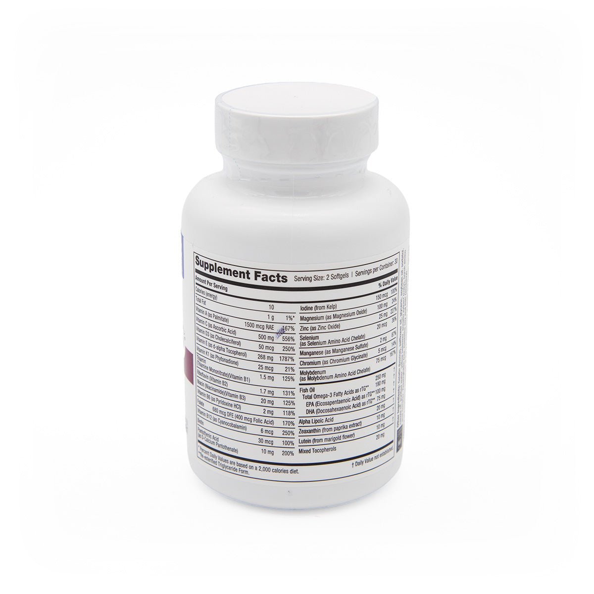 EyePromise Macular Health Complete AREDS 2 based Multivitamin (60ct) - Dryeye Rescue
