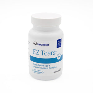 EyePromise® EZ Tears – Natural Dry Eye Relief with Omega-3s, Turmeric, and Green Tea Extract (60ct) - Dryeye Rescue