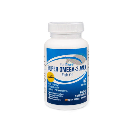 Fortifeye Super Omega - 3 Max (60ct) - Dryeye Rescue