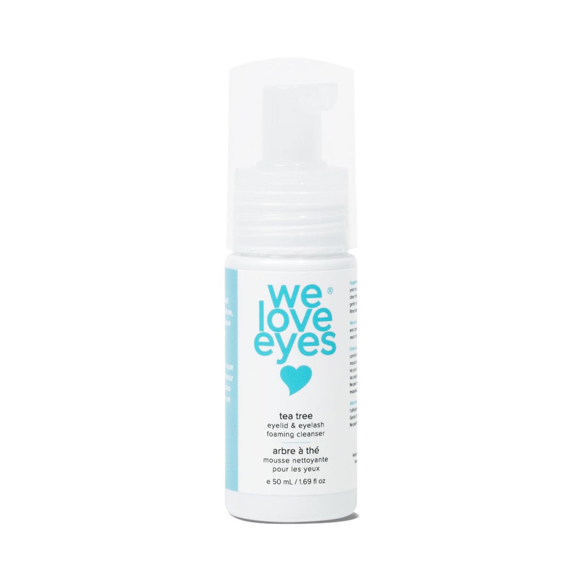 We Love Eyes: Tea Tree Eyelid Foaming Cleanser - Dryeye Rescue