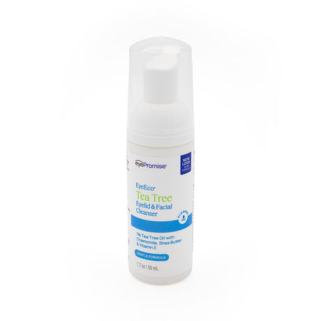 EyeEco Gentle Formula Tea Tree Eyelid & Facial Cleanser (1.69oz & 6.09oz) - Dryeye Rescue