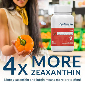 EyePromise DVS Eye Vitamin, Retinal Support with Zeaxanthin - 60 Ct - Dryeye Rescue