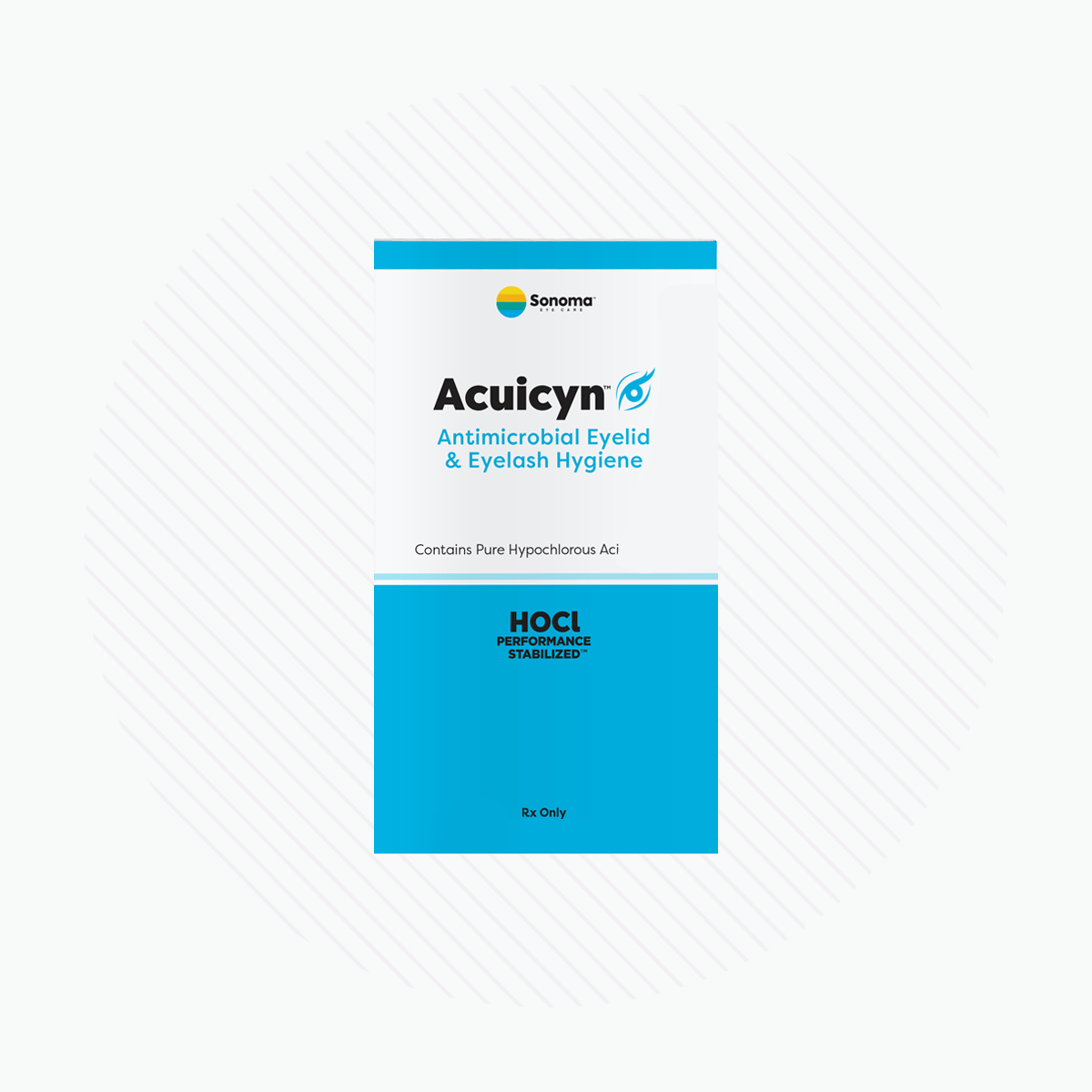 Acuicyn Antimicrobial Eyelid & Eyelash Hygiene - Hypochlorous Solution - Dryeye Rescue