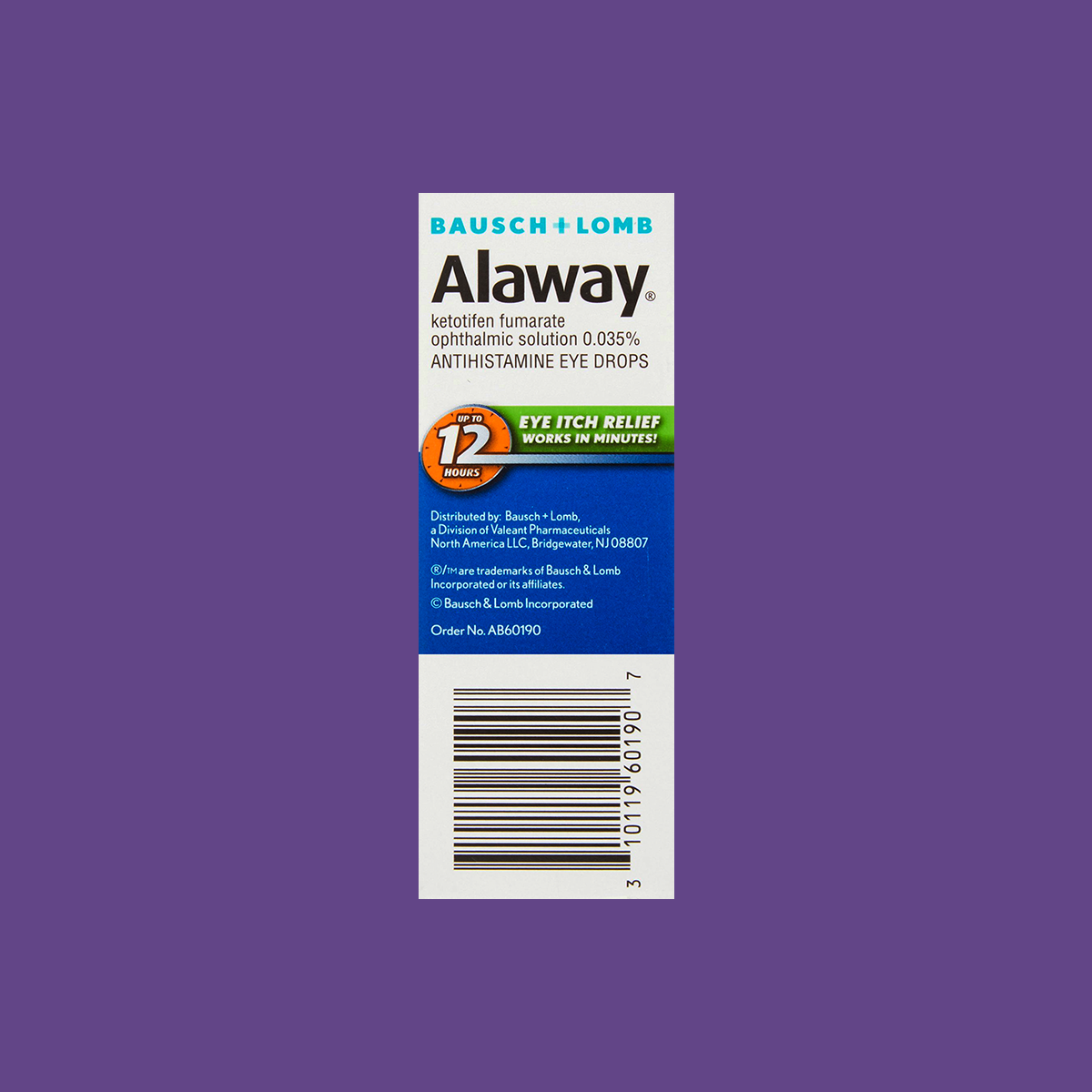 Alaway Antihistamine Allergy Eye Drops (60 Day Supply)