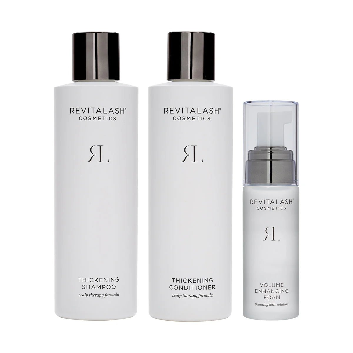RevitaLash Volumizing Hair Collection Bundle (Shampoo, Conditioner, and Foam) - Dryeye Rescue