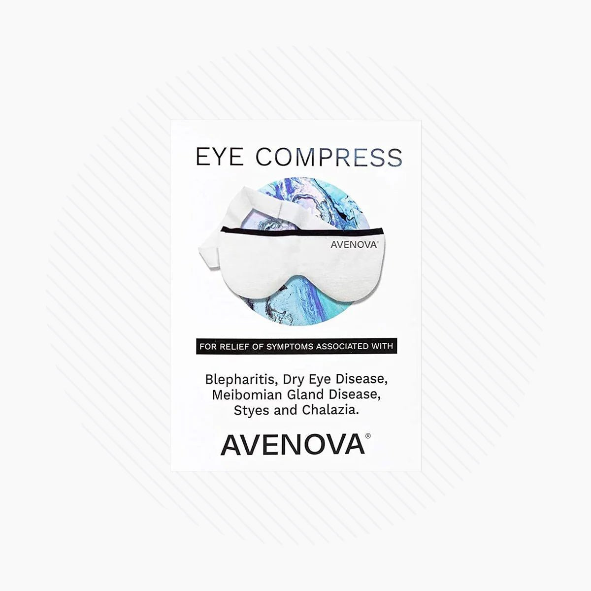 Avenova Microwavable Heat Eye Compress Mask - Dryeye Rescue