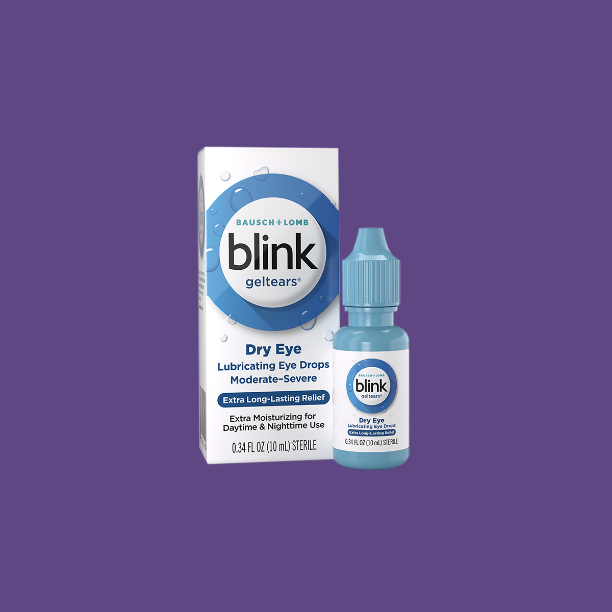 Blink Gel Tears Lubricating Eye Drops (10ml)
