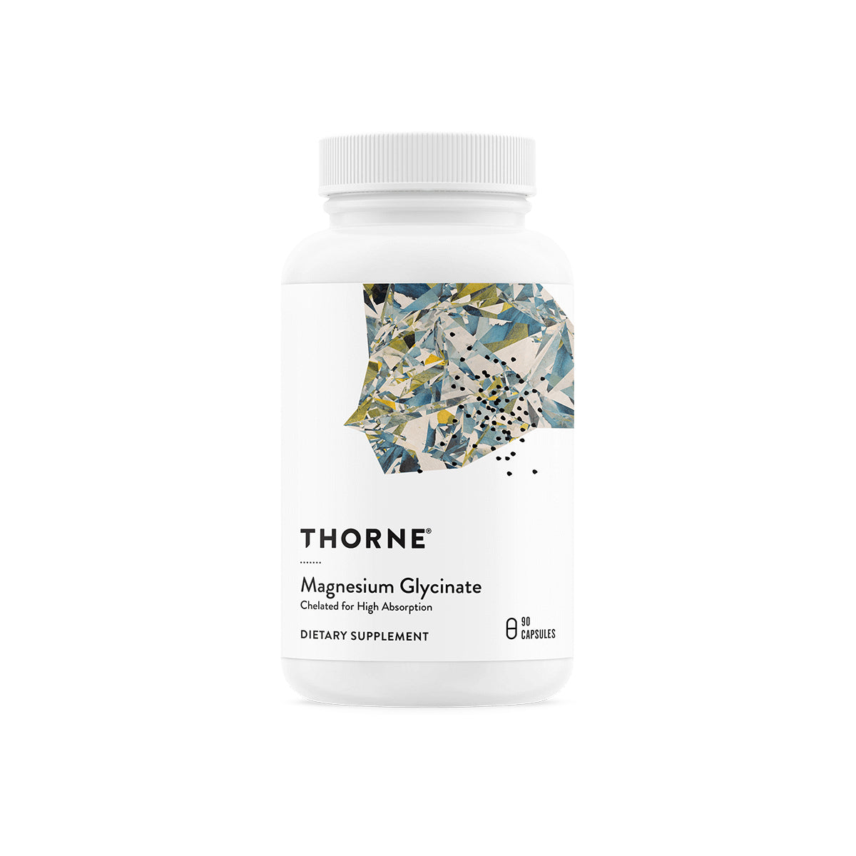 Thorne Magnesium Glycinate, 120mg – Sleep, Muscle & Heart Support (90 ct)