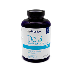 PRN DE3 Dry Eye Omega Benefits® (90/180/270ct. 1-3 Month Supply) - Dryeye Rescue