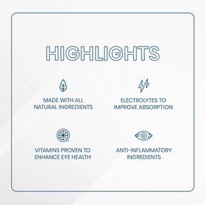 Dry Eye Drink™ Complete Set – Daytime & PM Hydration for Dry Eyes (20 Packets) 10 each