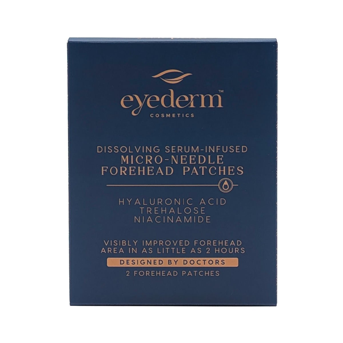 EyeDerm Micro-Needle Forehead Patches (2ct) - Dryeye Rescue
