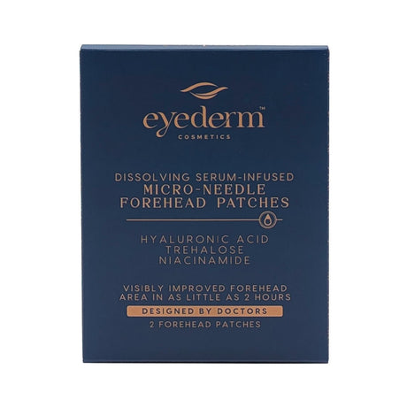 EyeDerm Micro-Needle Forehead Patches (2ct) - Dryeye Rescue