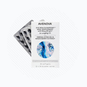 Avenova Eye Health Support with MaquiBright & Omega-3 (60ct 1 Month Supply) - Dryeye Rescue